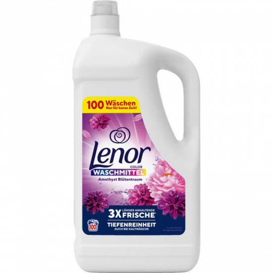 Lenor prací gél 5L Amethyst Blutentraum - Color 100praní