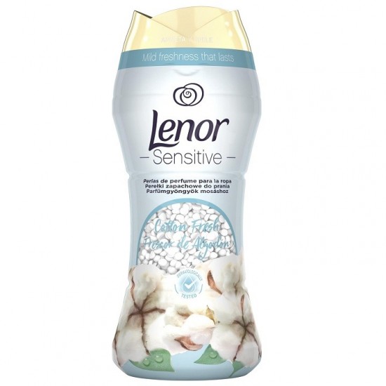 LENOR Sensitive Cotton Fresh 210g - vonné perličky (aviváž) LENOR Sensitive Cotton Fresh 210g - vonné perličky (aviváž)