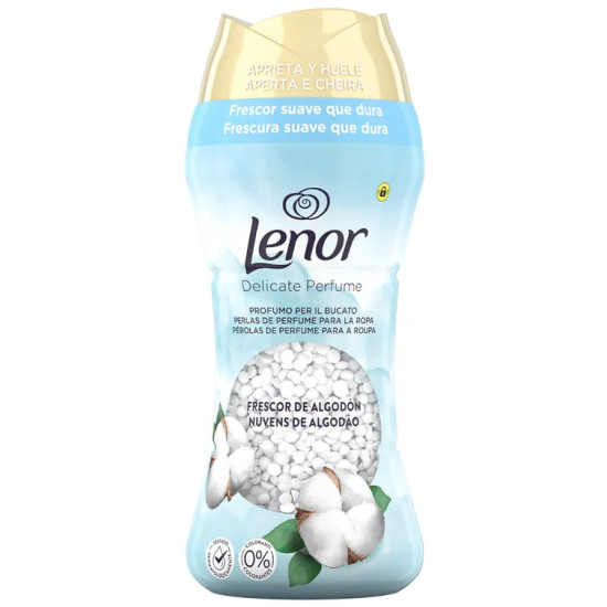 Lenor vonné perličky (aviváž) 195g Unstoppables - Cotton Fresh Lenor vonné perličky (aviváž) 195g Unstoppables - Cotton Fresh