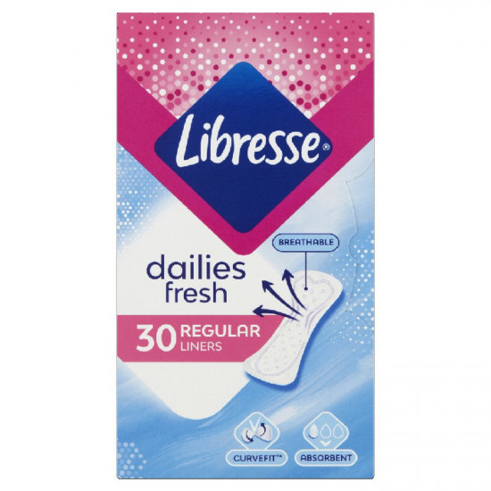 LIBRESSE Hygienické vložky V-Protection 30ks
