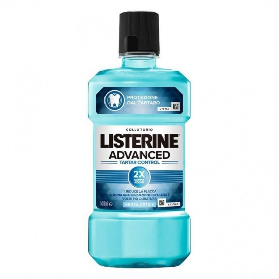 LISTERINE Advanced Tartar Control Arctic Mint ústna voda 500ml