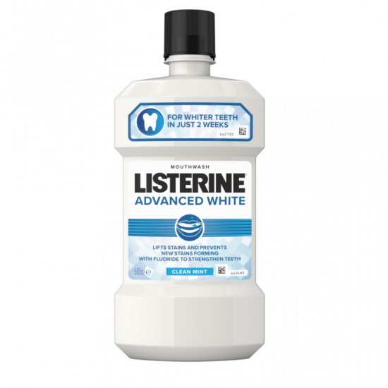 LISTERINE Ústna voda - Advanced white 500ml