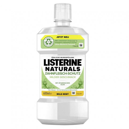 Listerine ústna voda Mild mint 600ml