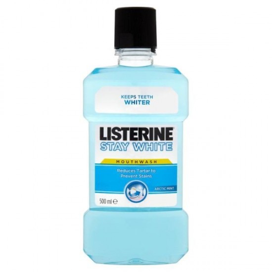 LISTERINE Ústna voda - Stay white 500ml