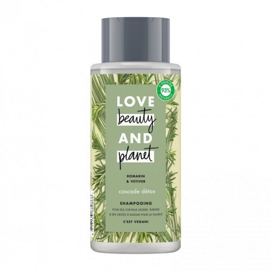 Love beauty and planet Šampón na vlasy 400ml Rosemary & Eucalyptus