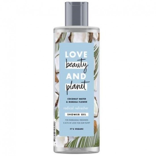 Love beauty and planet Sprchový gél 400ml Coconut water & Mimosa flower