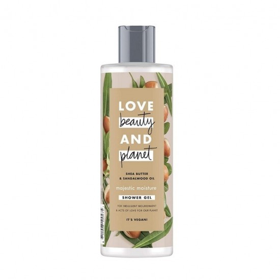 Love beauty and planet Sprchový gél 500ml Shea butter & Sandalwood oil Love beauty and planet Sprchový gél 500ml Shea butter & Sandalwood oil