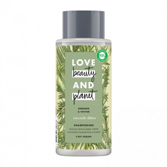 LOVE BEAUTY & PLANET Šampón na vlasy Romarin & Vetiver 400ml