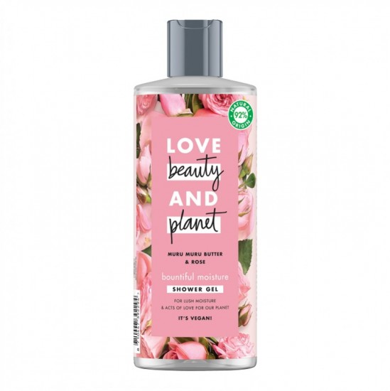 LOVE BEAUTY & PLANET Sprchový gél Muru muru butter & Rose 500ml LOVE BEAUTY & PLANET Sprchový gél Muru muru butter & Rose 500ml