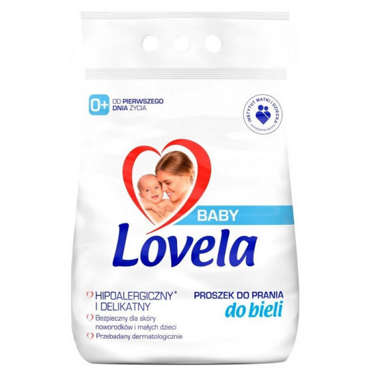LOVELA Baby prací prášok 2,7kg White