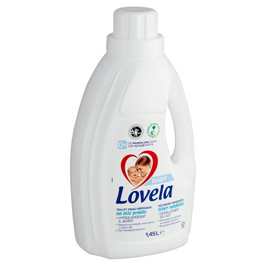 Lovela Baby tekutý prací prípravok na bielu bielizeň 16 praní 1,45L Lovela Baby tekutý prací prípravok na bielu bielizeň 16 praní 1,45L