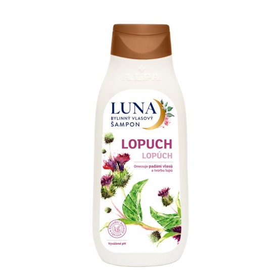 LUNA Bylinný vlasový šampón - Lopúch 430ml LUNA Bylinný vlasový šampón - Lopúch 430ml
