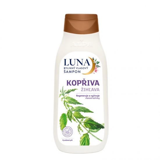 LUNA Bylinný vlasový šampón - Žihľava 430ml