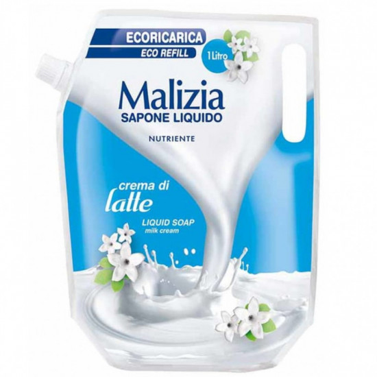 MALIZIA Tekuté mydlo náplň CREMA DI LATTE 1000ml