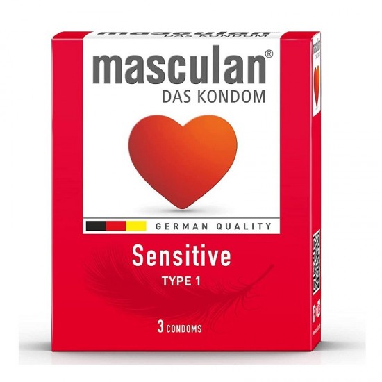 MASCULAN Kondómy Sensitive 3ks