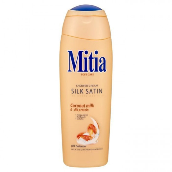 Mitia Sprchový gél Silk Satin Coconut Milk & Vitamin E 400ml