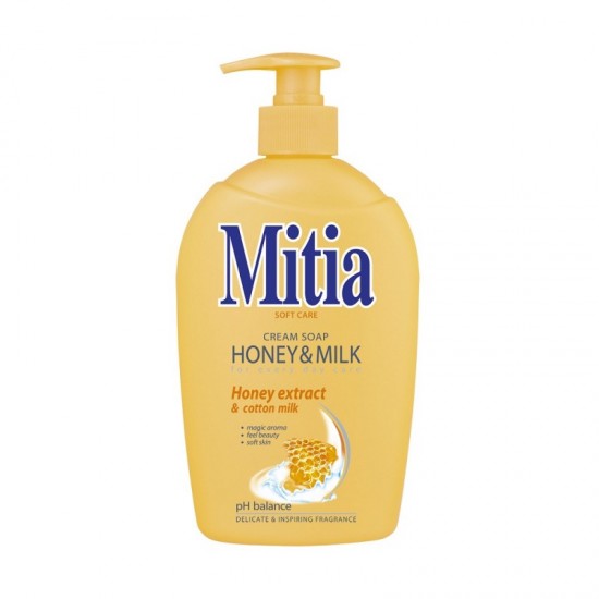 MITIA Tekuté mydlo (pumpa) 500ml - Honey & Milk