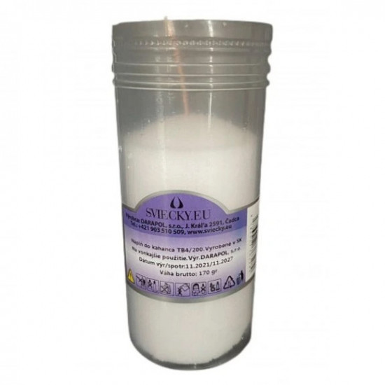 Náplň do kahancov TB4/200 170g