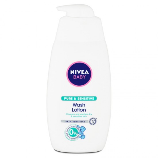 NIVEA Baby Pure & Sensitive umývací gél 500ml