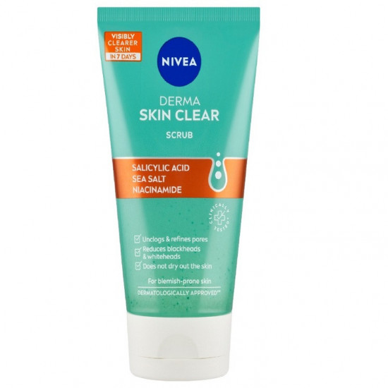 Nivea Derma skin Clear čistiaci peeling 150ml