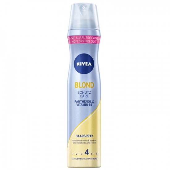 NIVEA Lak na vlasy Blond pflege (4 extra stark) 250ml