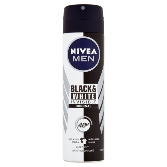 NIVEA Men Black & White Invisible Original deospray 150ml