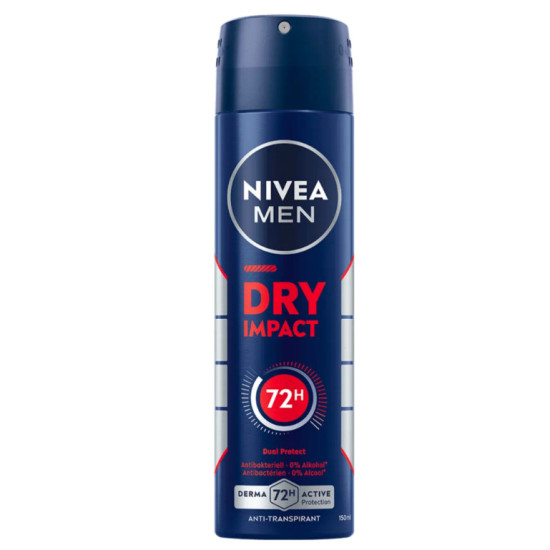 Nivea MEN Dry Impact 72h deospray 150ml Nivea MEN Dry Impact 72h deospray 150ml