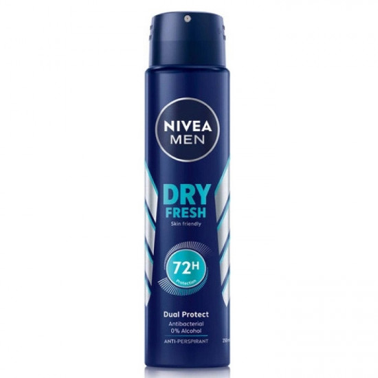 NIVEA Men Dry Fresh - Dual protect deospray 150ml