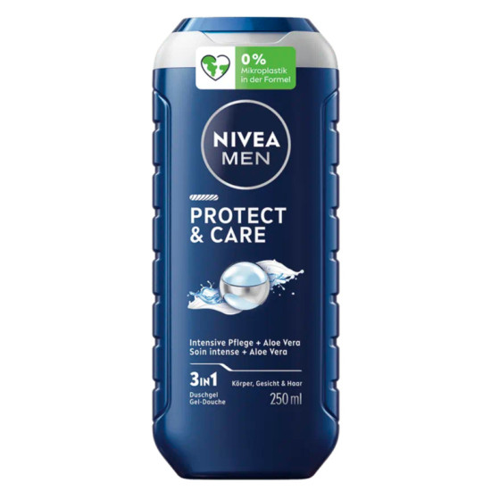 Nivea MEN Sprchový gél 3in1 Protect & Care 250ml Nivea MEN Sprchový gél 3in1 Protect & Care 250ml
