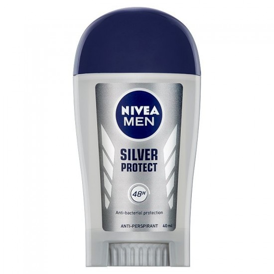 NIVEA Men Tuhý antiperspirant - Silver protect 40ml
