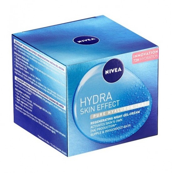 Nivea Hydra Skin Effect Regenerating Night Gel-Cream 50ml