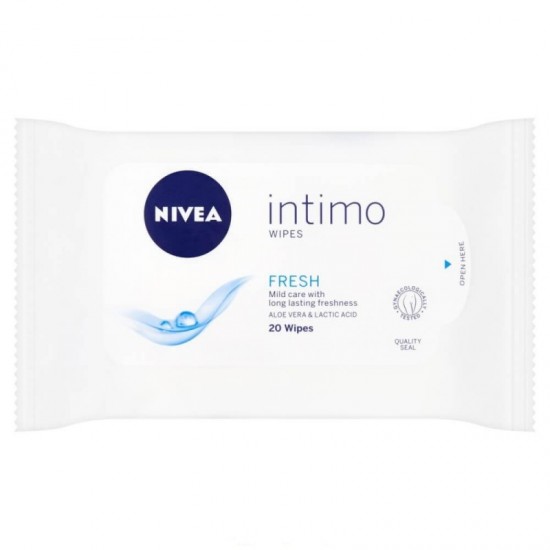 NIVEA Obrúsky pre intímnu hygienu - Fresh 20ks