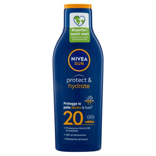 Nivea opaľovací krém 200ml SUN Protect&Moisture SPF20