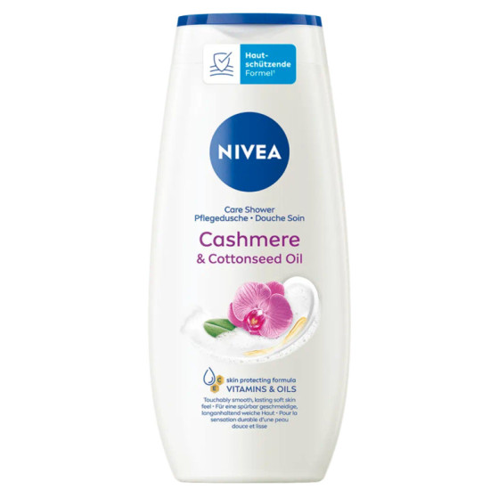 Nivea Sprchový gél Cashmere & Cottonseed Oil 250ml Nivea Sprchový gél Cashmere & Cottonseed Oil 250ml