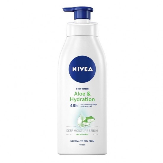 NIVEA Telové mlieko - Aloe & Hydration 400ml NIVEA Telové mlieko - Aloe & Hydration 400ml