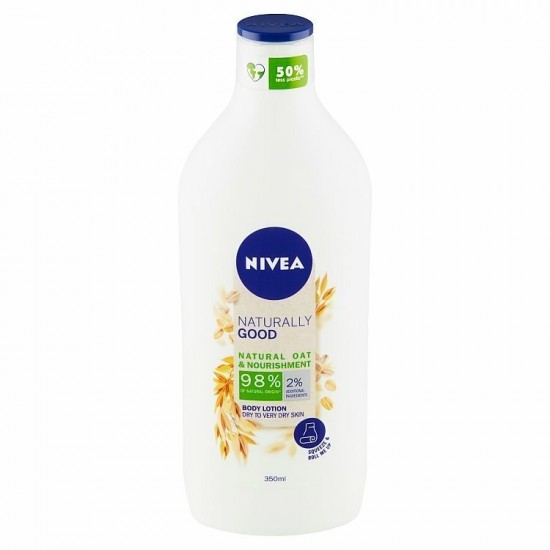 NIVEA Telové mlieko Naturally good Natural oat & Nourishment 350ml NIVEA Telové mlieko Naturally good Natural oat & Nourishment 350ml