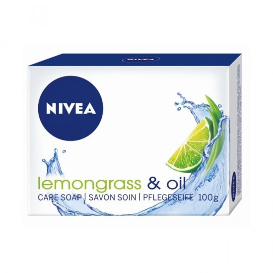 NIVEA Tuhé mydlo - Lemongrass & Oil 100g