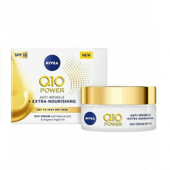 NIVEA Výživný denný krém proti vráskam - Q10 Power 50ml NIVEA Výživný denný krém proti vráskam - Q10 Power 50ml