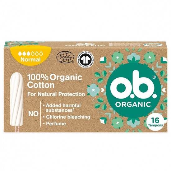 O.B. tampons Organic Normal 16ks
