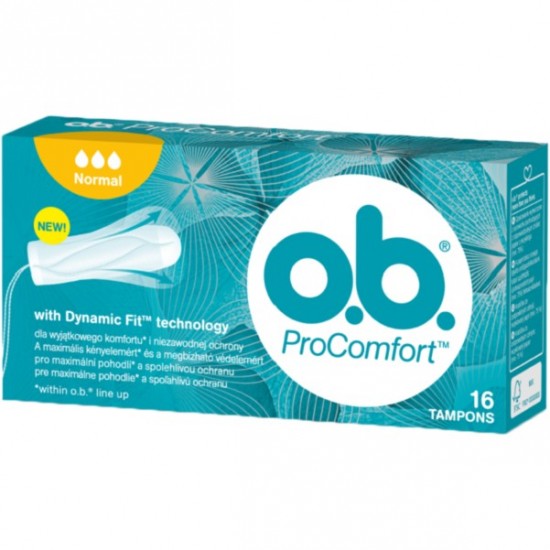 O.B. Tampóny Pro Comfort Normal 16ks