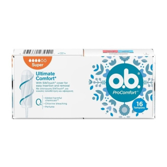 O.B. Tampóny Pro Comfort Super 16ks O.B. Tampóny Pro Comfort Super 16ks