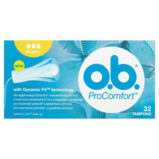 OB Pro Comfort Tampóny - Normal 32ks