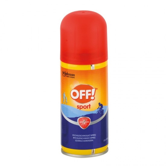 OFF! Repelent Sport rýchloschnúci sprej 100ml OFF! Repelent Sport rýchloschnúci sprej 100ml
