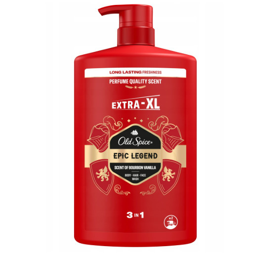 Old Spice Sprchový gél 3in1 Epic Legend 1L Old Spice Sprchový gél 3in1 Epic Legend 1L