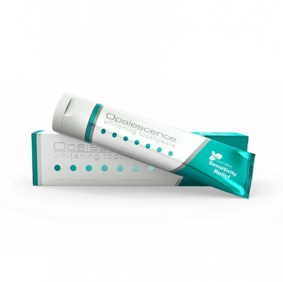 OPALESCENCE Sensitivity Relief bieliaca pasta pre citlivé zuby príchuť Cool Mint 133g OPALESCENCE Sensitivity Relief bieliaca pasta pre citlivé zuby príchuť Cool Mint 133g