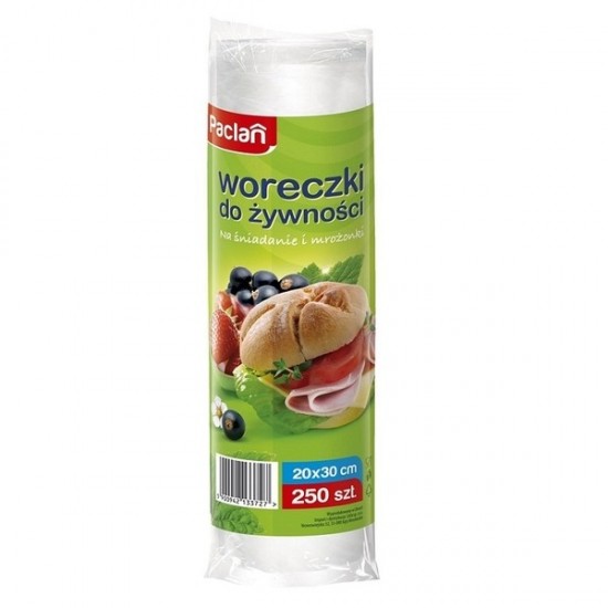 PACLAN Desiatové vrecká 250ks - rolka 8µ