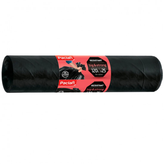 Paclan vrecia na odpad BIG&STRONG 120l, 25pcs