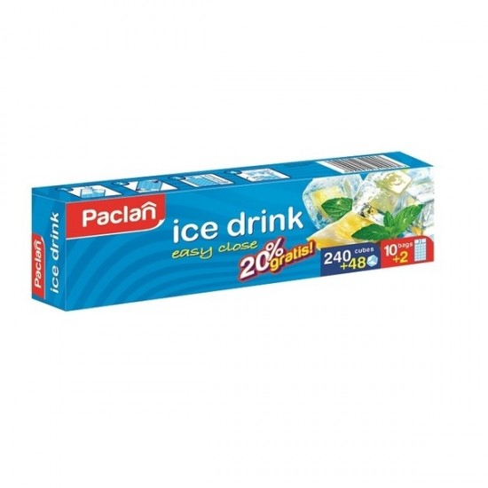 PACLAN Vrecká na ľad - 12ks (12x48)