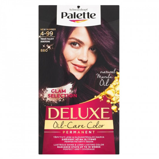PALETTE Deluxe farba na vlasy 4-99 tmavo fialová
