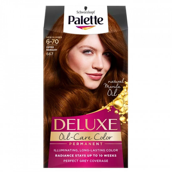 PALETTE Deluxe farba na vlasy 6-70 medená PALETTE Deluxe farba na vlasy 6-70 medená